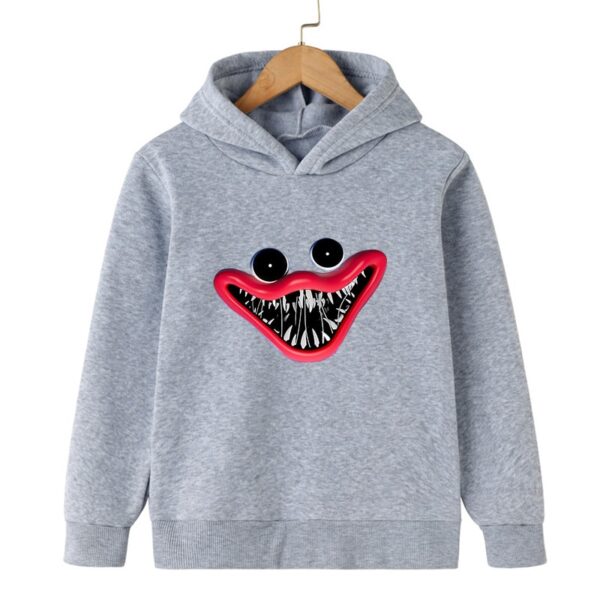 Poppy Playtime Hoodie Harajuku Men Women Fashion Huggy Wuggy Sweatshirt Models Horror Clothes Long Sleeve Spring 5