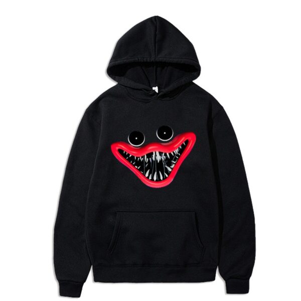 Poppy Playtime Hoodie Harajuku Men Women Fashion Huggy Wuggy Sweatshirt Models Horror Clothes Long Sleeve Spring